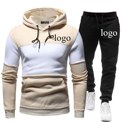 China Wholesale Plus Size Set To Sew Custom Color Matching Logo Jogger Tracksuit Men's Casual Man for sale