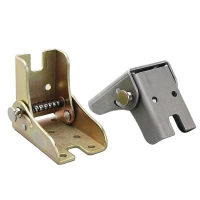 China Modern Furniture Hardware Iron Hinge Table Leg Folding Bracket Notebook Table Chair Extension Table Foot Self-Lockingfolding Hinge for sale