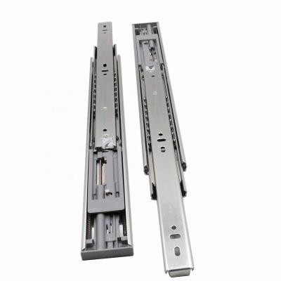 China Chinese Telescopic Full Channel Extension 45MM Soft Narrow Drawer Slides for sale