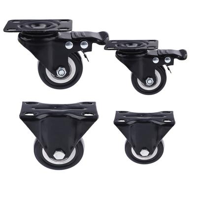 China Chinese Locking Caster Wheels Furniture Caster Wheels Good Quality Trolley Casters for sale