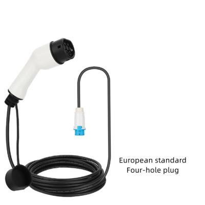 China Custom Hot CP China Fast Charger European Standard Ev Charger Portable Type Ev - 2 For Electric Vehicle Charging for sale