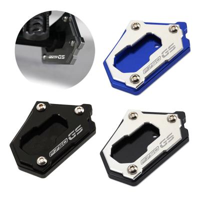 China CNC Aluminum For BMW F750GS F850GS F 750 GS F 850 ​​GS 2018 2019 2020 Motorcycle CNC Aluminum Kickstand Sidestand Bracket Extension Enlarger Guards for sale