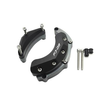 China CNC SEMSPEED Front Disc Pump Caliper Guard Aluminum Cover Protector For YAMAHA MT-09 Engine Cover Device Accessories for sale