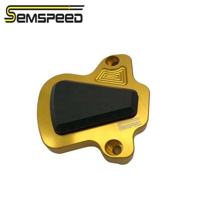 China CNC Aluminum Alloy SEMSPEED Motorcycle CNC For PCX 150 125 2020 Parts Guard Cover Pad Engine Protection For Honda Newest Parts for sale