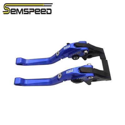 China SEMSPEED 3D CNC Brake Clutch Handle Aluminum Adjustable Short Lever With Parking For HONDA PCX125 150 160 2010-2020 2021 for sale