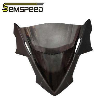 China Anodized CNC Aluminum 6061 SEMSPEED Windscreen Windshield Deflector Decoration Cover For Honda CBR150 650F CBR650 CNC for sale