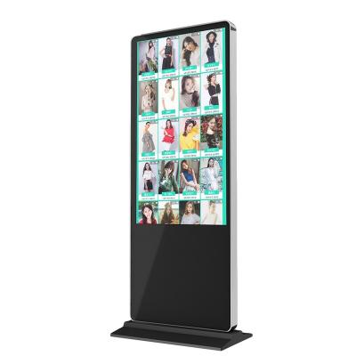 China Free Standing Ads Display LED Touchable Display For Advertising for sale