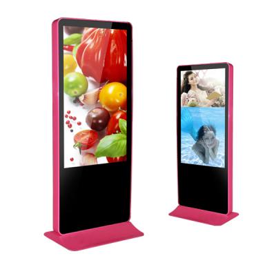 China Indoor Android Digital Cheap Stand Floor Kiosks Multi Network 43inch Touch Screen Kiosk for sale