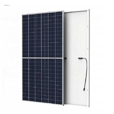 China Canadian EVA/POE Solar Panel 605W 600W Solar Modules Factory Directly Supply High Quality Panel For Solar System for sale