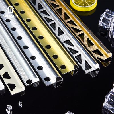 China Modern Aluminum Netlon Floor Door Edge Trims Profiles for sale