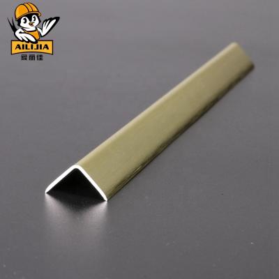 China Modern Aluminum Anodized Decorative Corner Trim Edge Tile for sale