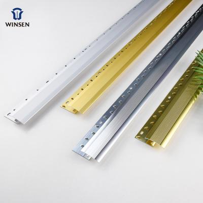 China Modern Aluminum Profile Mat Edge Trim for sale