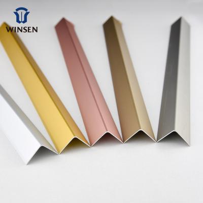 China Modern Ceramic Stainless Steel L Shape Tile Edge Trim for sale