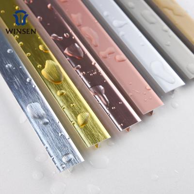 China Modern Factory Selling Silver T Shape Floor Tile Trim for sale