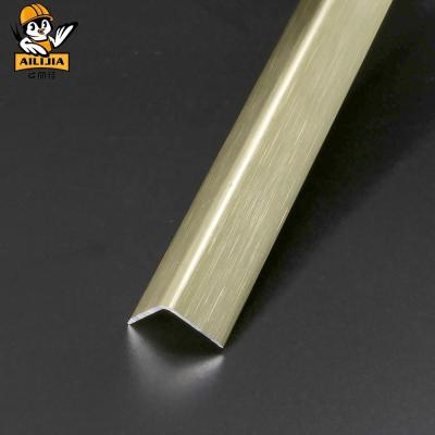 China Modern Hot Sale Top Grade Gold L Shape Edge Trim for sale