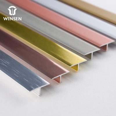 China High Quality Rose Gold Decorative T Shape Tile Trim from Modern China Manufacturer for sale