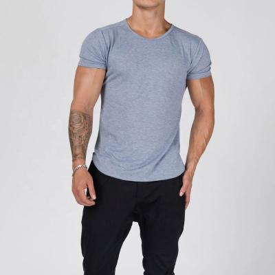 China Men's OEM Service T-shirts Men's Short Sleeve Gym Breathable Graphic Tee Workout & Activewear Training T-shirt for sale