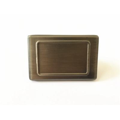 China Newest Modern Design Top Quality Square Vintage Zinc Handles Wardrobe Door Handle for sale