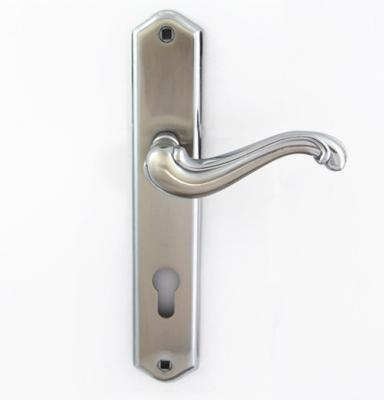 China Modern factory direct sales wholesale long door handle entrance door handles zinc for sale