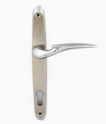 China Best modern price top quality modern silver aluminum interior door handles for sale