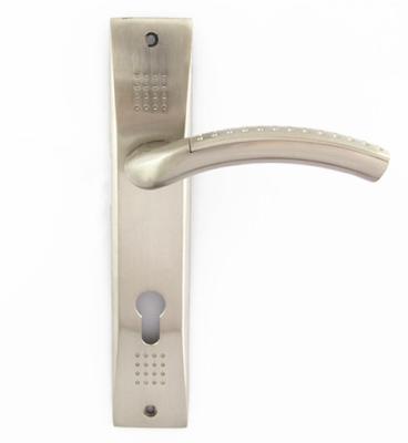 China Factory Sale Widely Used Modern Patio Door Handles Silver Exterior Door Handle for sale