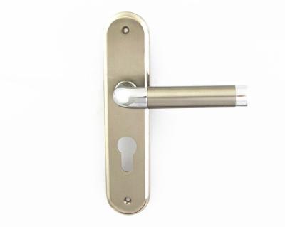 China Wenzhou Material High Quality Modern Door Handle Anti Theft Pull Door Lock Handles for sale