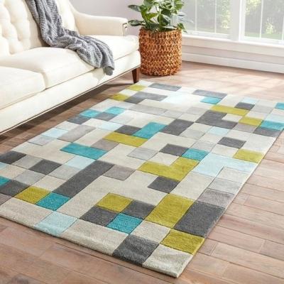 China Anti Slip Tibet Wool Blanket Customized Area Rug Any Design Any Size Modern Rug for sale