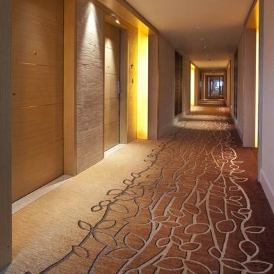 China Non-Slip Printing Commercial Nylon Carpet Rug Roll Corridor Carpet for sale