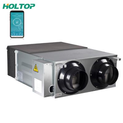 China Wifi Function Contemporary Airflow MVHR Large HVAC Heat Recovery Mechanical Ventilation For Houses Cost for sale