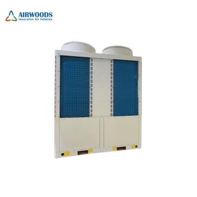 China Flexible Modular Hotels PLC Control Commerical Heat Pump Air Cooled Water Chiller for sale