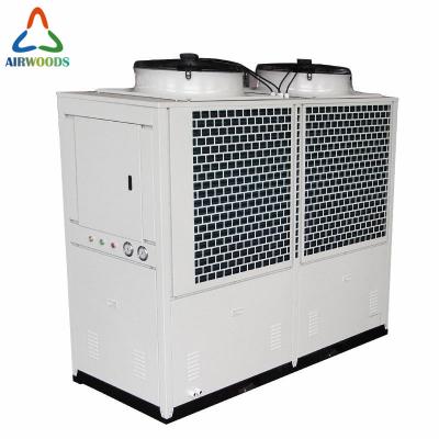 China High End Hotels Ziehl-abegg Fan ISO9001 Certified Heat Pump Water Chiller for sale