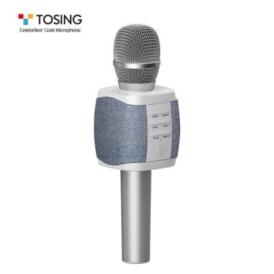 China TOSING 027 Handheld Wireless Microphone Professional Blue Tooth Microphone Karaoke for sale