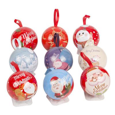 China Normal Christmas Candy Box Iron Ball Packing Box Hot Product for sale