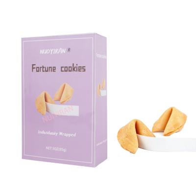 China Natural Taste Wholesale Custom Fortune Cookies for sale