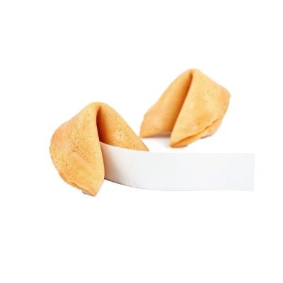 China Full Size 2019 Best Different Package OEM Selling Fortune Cookies With Text for sale