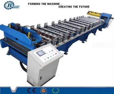 China High Efficiency Trapezoidal Roof Roll Forming Machine Durable Hydraulic Station for sale