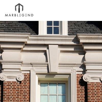 China China Factory Modern Natural Stone Exterior Wall Cornice Molding for sale