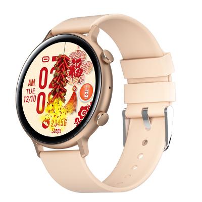 China Touch Screen 1.28 Inch Round Smart Watch GW33 Pro Full Touch Screen HD BT Call Music Lifestyle Smartwatch For Women Fitness Tracker IP68 for sale