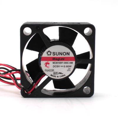 China Original Factory MC30100V1-000C-A99 Display Board Fan 3010 5VDC 0.6W Fan Sunon for sale