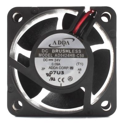 China Hotels In stock 40*40*20mm 24V 1.68W 0.09A AD0424HB-C50 dc24v 4020 4cm 40mm inverter ball bearing axial cooling fan for sale