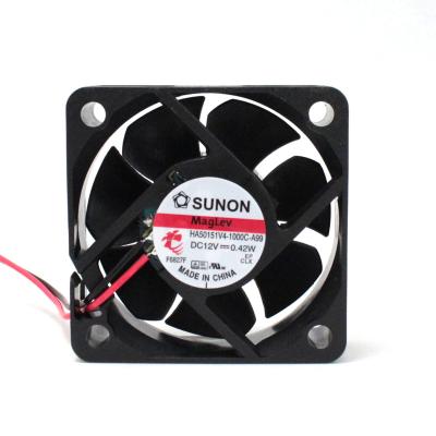 China Original factory Sunon HA50151V4-1000C-A99 5015 12V 0.42W mini quiet fan for sale