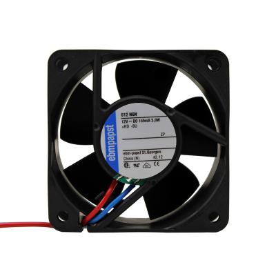 China Factory in stock 612NGN 60x60x25mm 6025 6cm cpu fan dc12V 5100rpm for sale