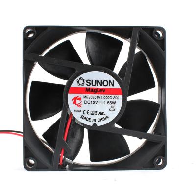 China Factory original new Sunon ME80201V1-000C-A99 8020 12V 1.56W DC brushless fan for sale