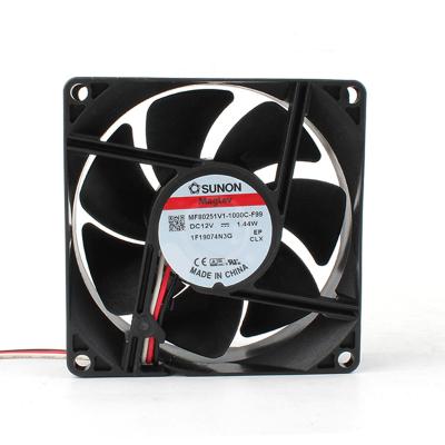 China Original Factory MF80251V1-1000C-F99 Fan 8025 12V Epson Projector Fan Sunon for sale