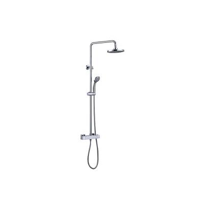 China Without Slide Bar Empolobath 02 High Selling Shower Mixer Sets 4601C Chrome PVD Plating Innovation Thermostatic Brass Materials for sale