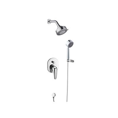 China Without Sliding Bar Empolobath 06 4701 Concealed Faucet Shower Set Wall Mounted Brass Shower / Bath Mixer Accessories for sale