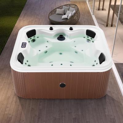 China Cheap free salt water hot tub tokyo japan massage water whirlpool sofas jnj spa cheap wooden bathtub for sale