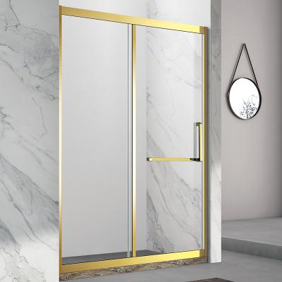 China Modern Sanitary Items Spare Parts 2 Sides Sliding Doors Shower Enclosure In Europe JK6402 for sale