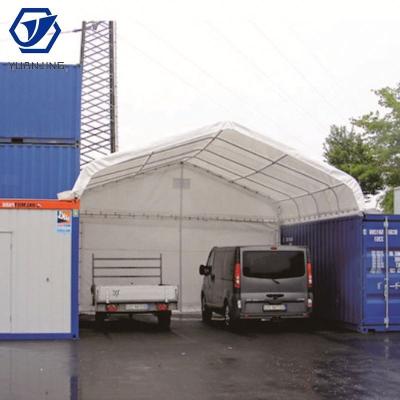 China UV Protection / Warterproof / Fire Proof PVC Fabric Large Dome Mobile Container Shelter for sale