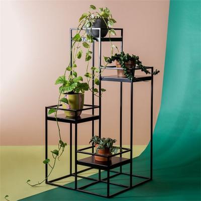 China Modern Hot Selling Decoration Garden Plant Steel Rack for sale